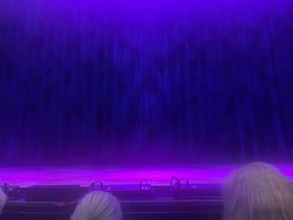 The George Theater, section: Orchestra, row: B, seat: 17