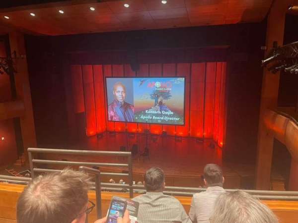 Zilkha Hall, section: Mezzanine, row: C, seat: 4