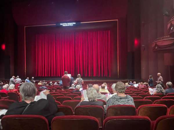 Brown Theater at the Wortham Center, section: Orchestra C, row: U, seat: 6