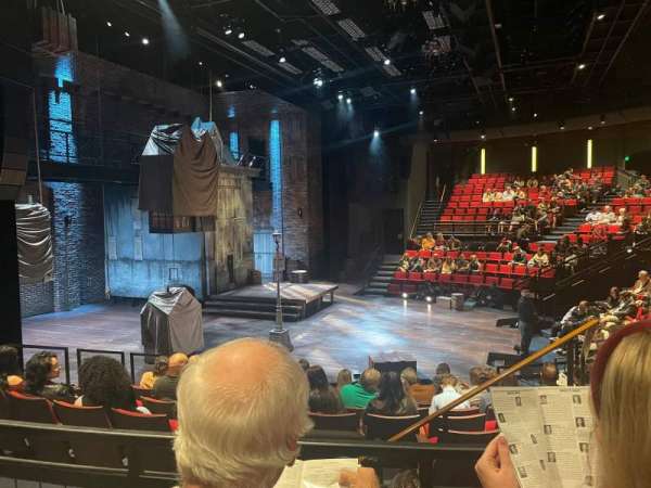 Alley Theatre, section: 1, row: I, seat: 108
