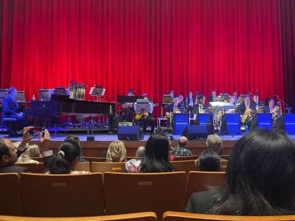 Jones Hall, section: Orch, row: E, seat: 108