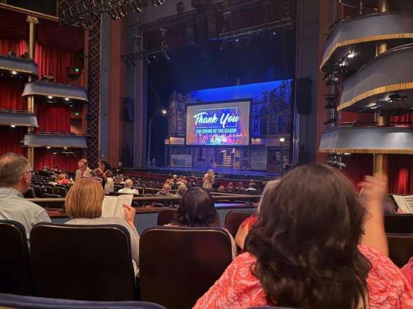 Zilkha Hall, section: Orchestra R, row: EE, seat: 8