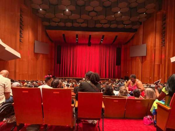 Jones Hall, section: Orchestra C, row: AA, seat: 116