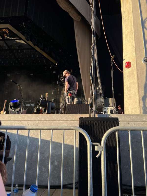 Hartford Healthcare Amphitheatre, section: 103, row: 2, seat: 9