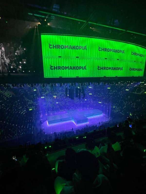 Intuit Dome, section: Terrace 11, row: 3, seat: 7