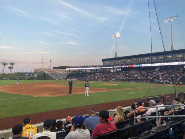 Las Vegas Ballpark, section: 117, row: G, seat: 8