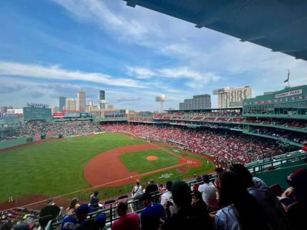 Fenway Park, section: Pavilion Box 10, row: D, seat: 9
