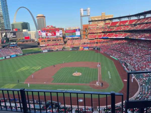 Busch Stadium, section: 354, row: 2, seat: 1