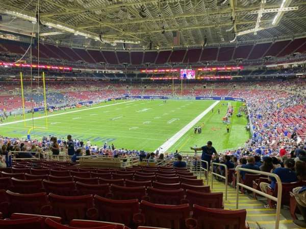 The Dome at America's Center, section: 151UP, row: NN, seat: 2