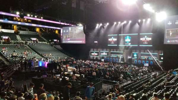 Barclays Center, section: 12, row: 17, seat: 1