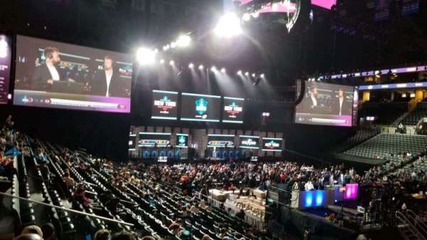 Barclays Center, section: 22, row: 20, seat: 1