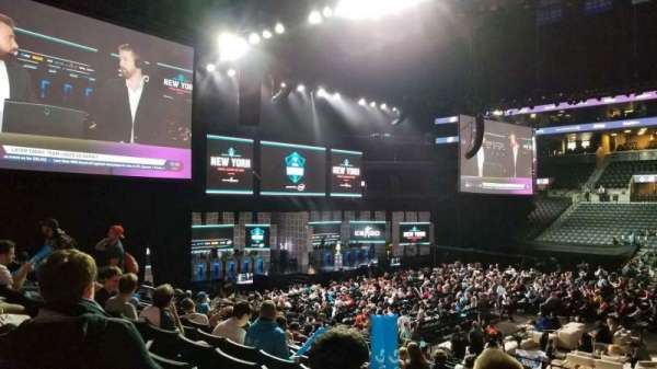Barclays Center, section: 23, row: 17, seat: 3