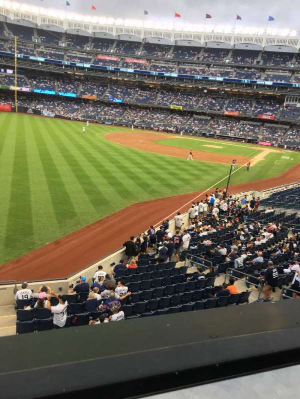 Yankee Stadium, section: 232A, row: 1, seat: 10