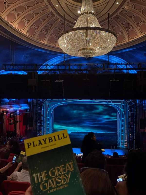 Broadway Theatre - 53rd Street, section: Rear Mezzanine C, row: D, seat: 107