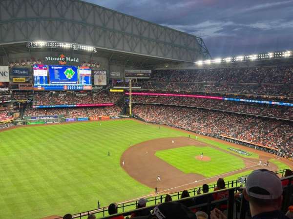 Daikin Park, section: 409, row: 2, seat: 7