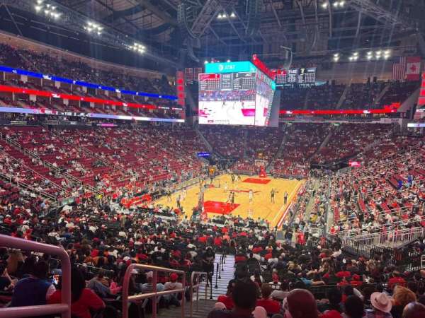 Toyota Center, section: 112, row: 26, seat: 28