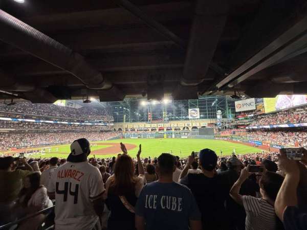 Daikin Park, section: 129, row: 38, seat: 3