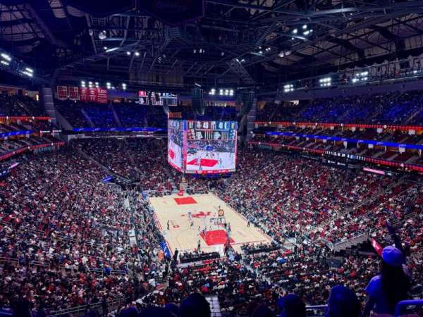 Toyota Center, section: 420, row: 7, seat: 3