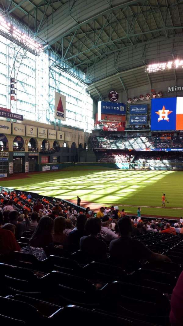 Daikin Park, section: 110, row: 35, seat: 13
