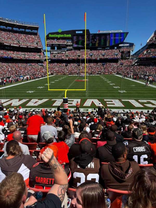 Huntington Bank Field, section: 147, row: 18, seat: 5-6