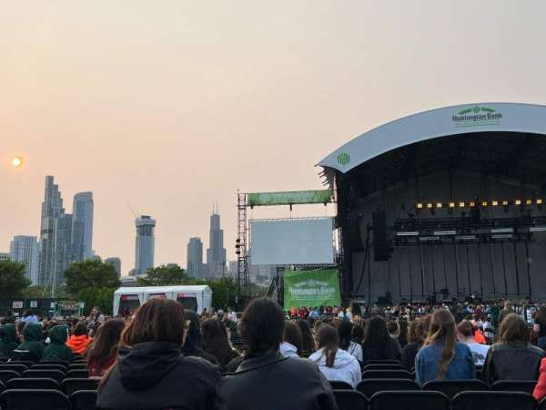 Huntington Bank Pavilion at Northerly Island, section: 308, row: N, seat: 1