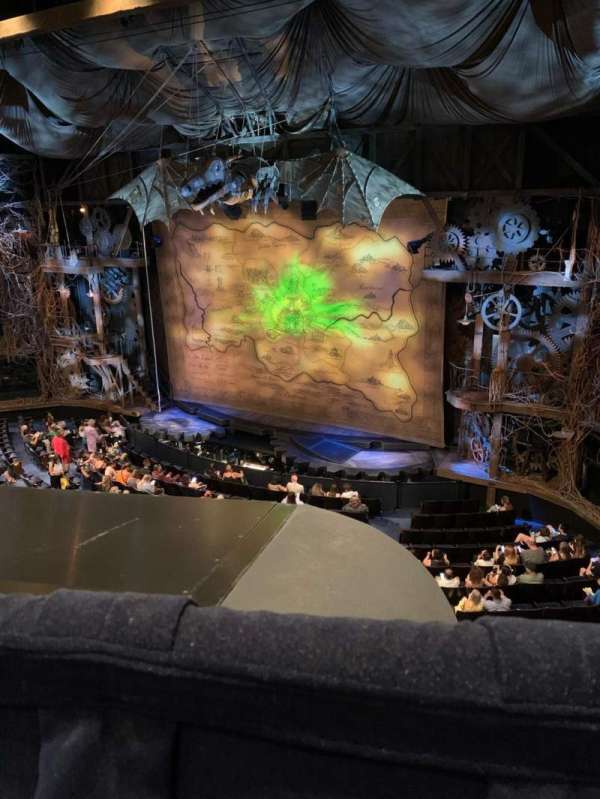Gershwin Theatre, section: Front Mezzanine R, row: A, seat: 20