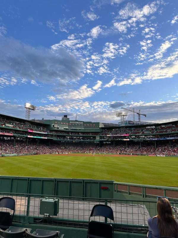 Fenway Park, section: Bleacher 40, row: 04, seat: 14