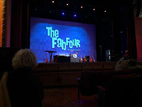 Alabama Theater, section: Floor, row: D, seat: 2