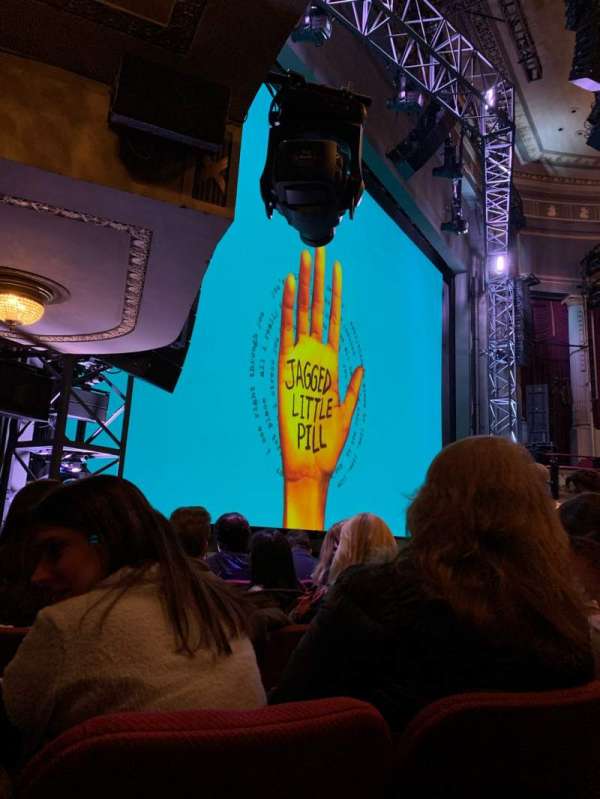 Broadhurst Theatre, section: Orchestra L, row: G, seat: 21