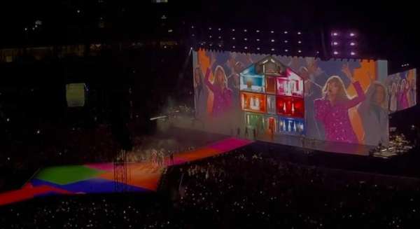 Singapore National Stadium, section: 610, row: M, seat: 28