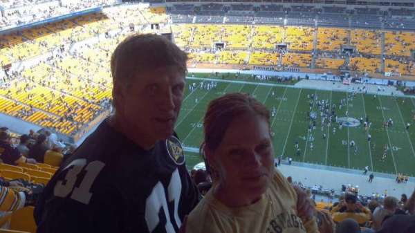 Acrisure Stadium, section: 534, row: BB, seat: 12