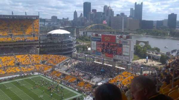 Acrisure Stadium, section: 534, row: BB, seat: 12