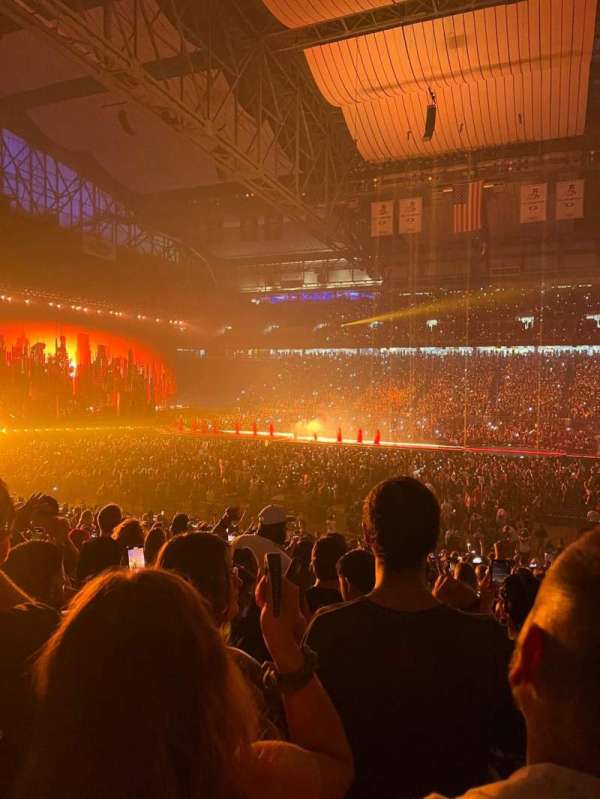 Ford Field, section: 107, row: 25, seat: 19