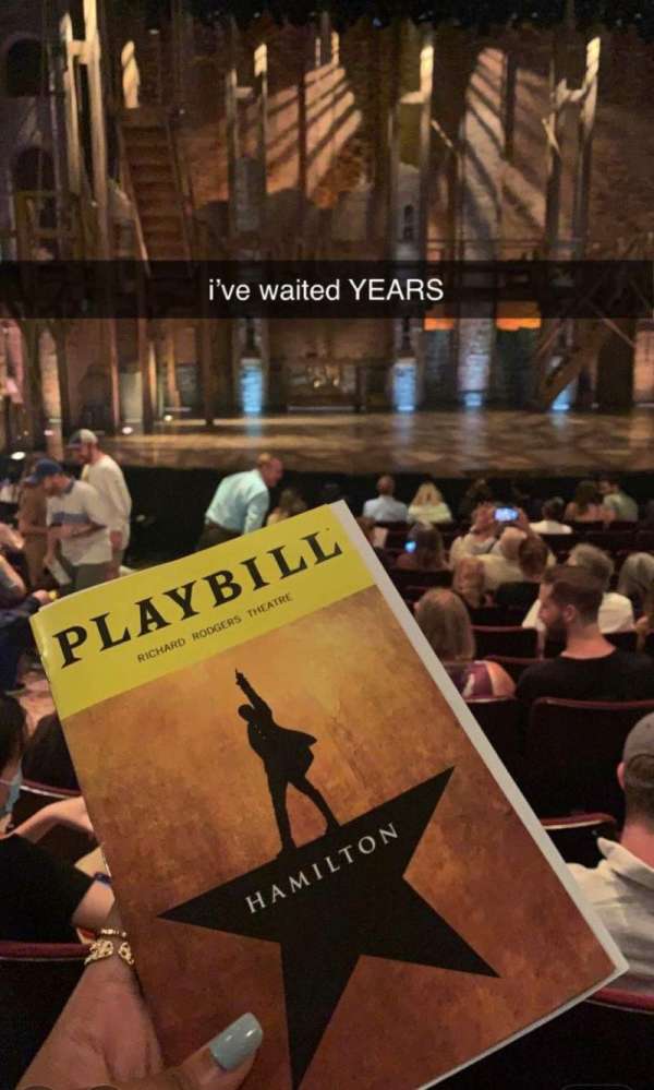 Richard Rodgers Theatre, section: Orchestra C, row: M, seat: 112