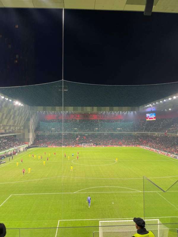 Air Albania Stadium, section: V201, row: M, seat: 1
