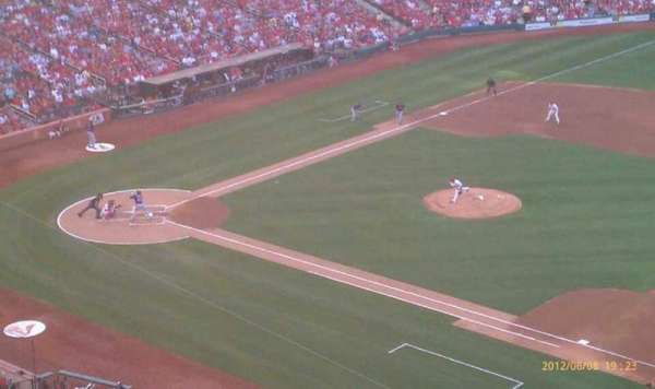 Busch Stadium, section: 340, row: 3, seat: 15