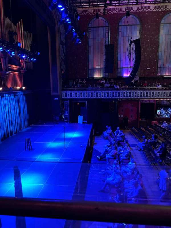 The Tabernacle, section: 208, row: A, seat: 6
