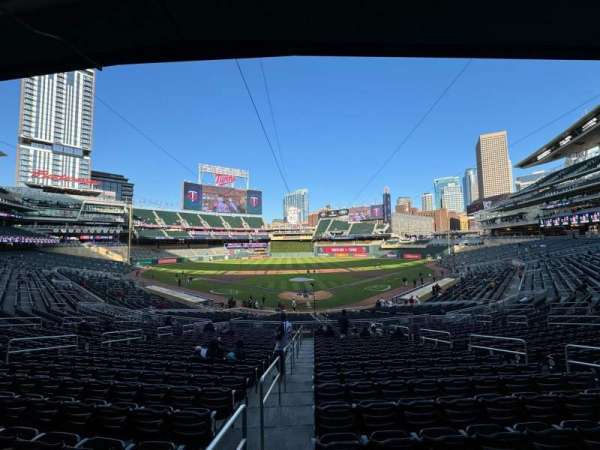 Target Field, section: 114, row: 20, seat: 11
