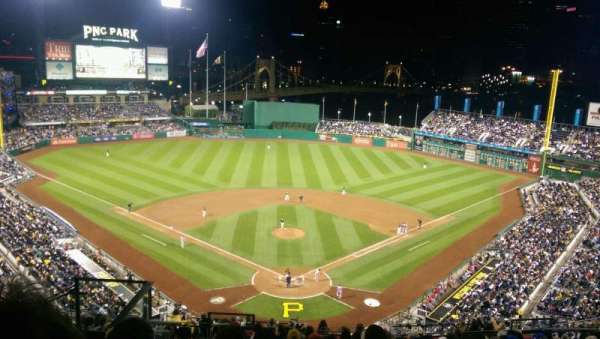 PNC Park, section: 316, row: Q, seat: 18