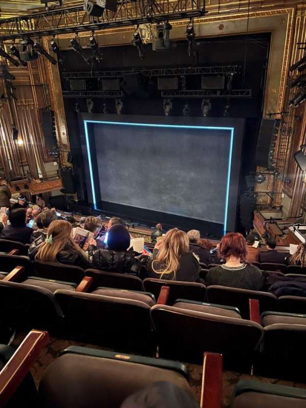 Nederlander Theatre, section: Mezzanine R, row: M, seat: 18