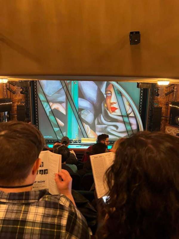 Longacre Theatre, section: Mezzanine C, row: H, seat: 108