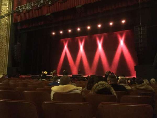 Chicago Theatre, section: MNFL3R, row: PP, seat: 316