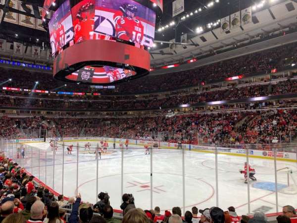 United Center, section: 108, row: 10, seat: 8