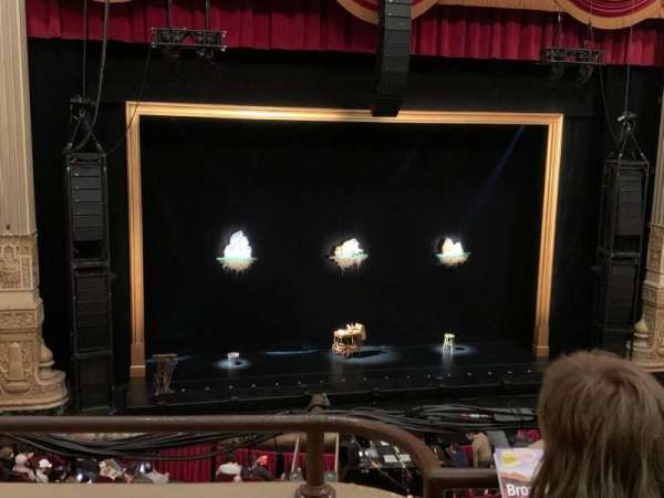 James M. Nederlander Theatre, section: LOGE LC, row: B, seat: 325
