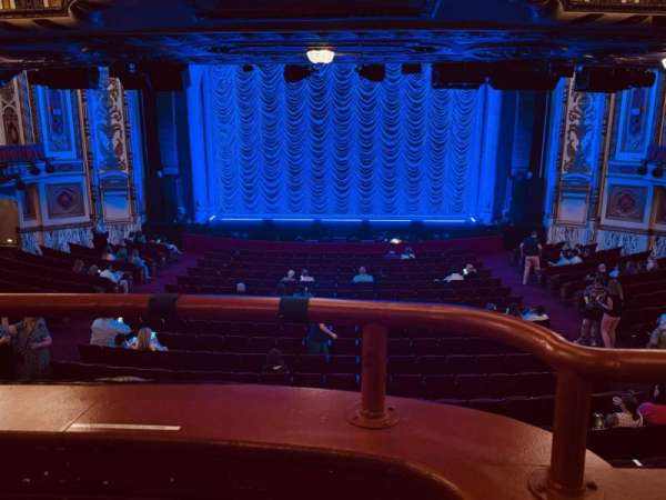 Cadillac Palace Theater, section: Dress Circle C, row: A, seat: 216