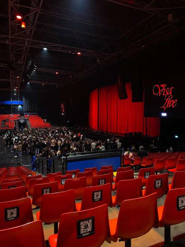 Zénith Paris, section: Q, row: 22, seat: 280