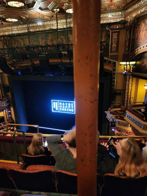 Belasco Theatre, section: Balcony R, row: D, seat: 8