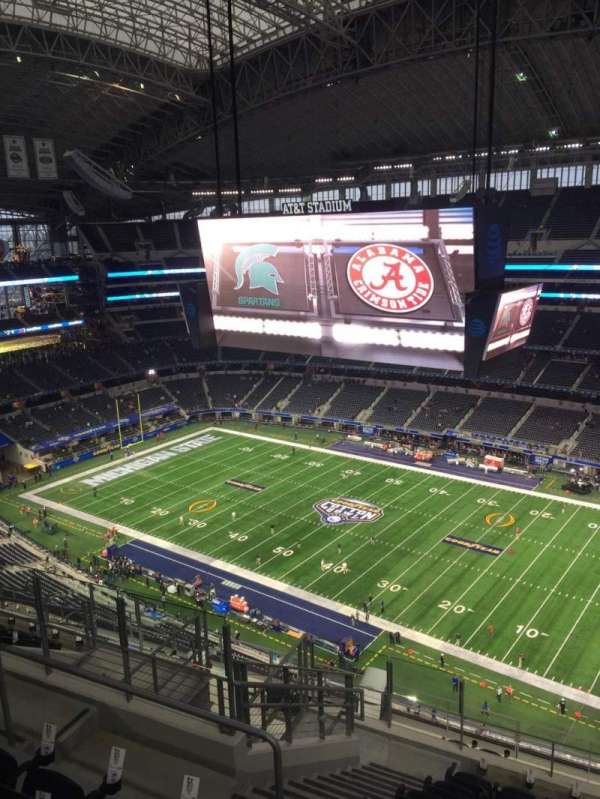 AT&T Stadium, section: 438, row: 17, seat: 15
