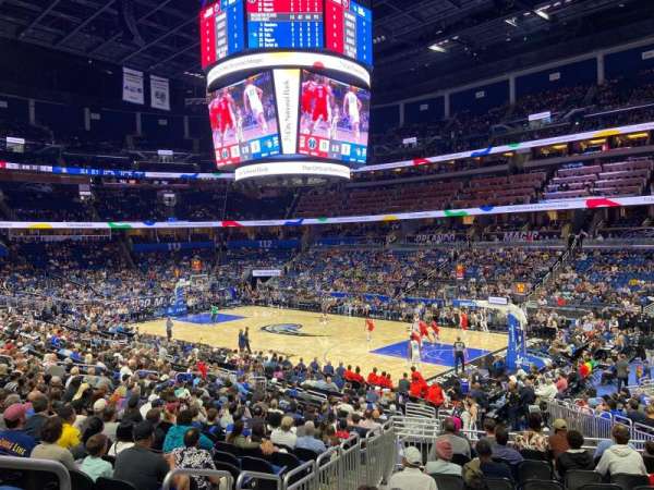Kia Center, section: 103, row: 19, seat: 3