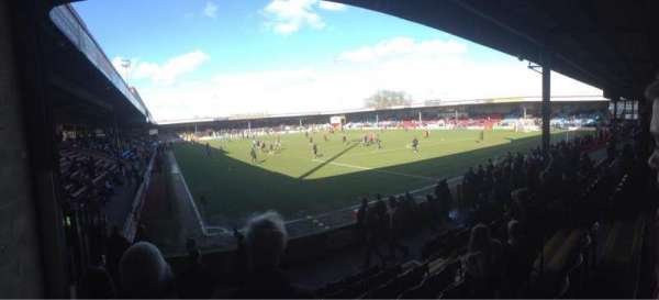 Glanford Park, section: AMS Stand, row: H, seat: 29